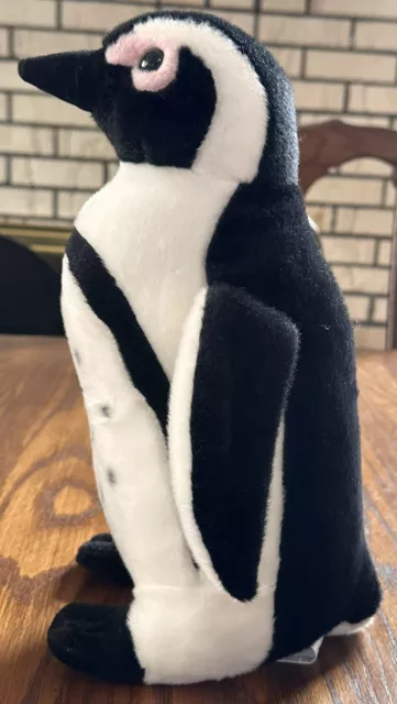 Aurora Destination Nation African Penguin 12” Plush Spotted Chest Realistic