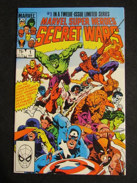 Marvel Super Heroes Secret Wars #1 (1984) Key 1st Issue VF/NM 9.0 DE850