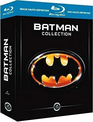 Coffret Blu Ray Batman L'anthologie des Films 1989 - 1997 Collector Limitée NEUF