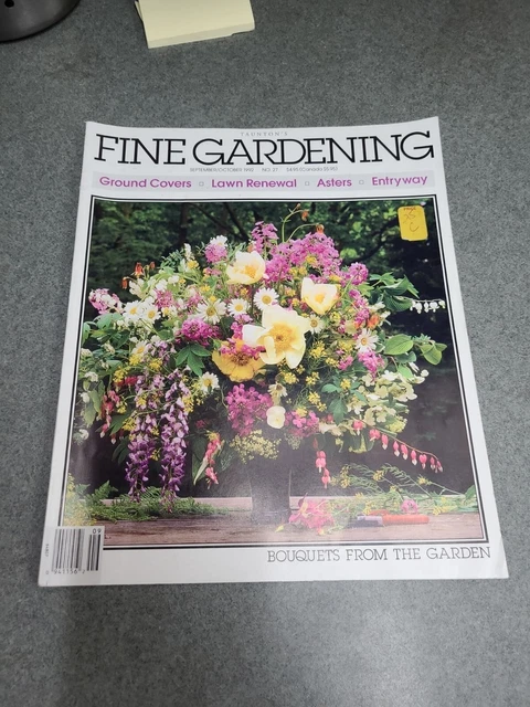 Taunton's Fine Gardening Sept/Oct 1992 Ground Cover Asters Entryway Bouquets