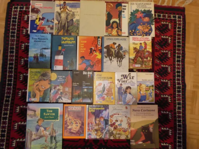 alte kinderbücher konvolut Vintage Sammlung Bücherpaket