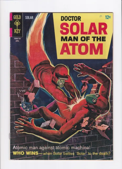 Doctor Solar, Man Of The Atom #19 [1967 Vg-] "Solar Vs. Solar"   Gold Key