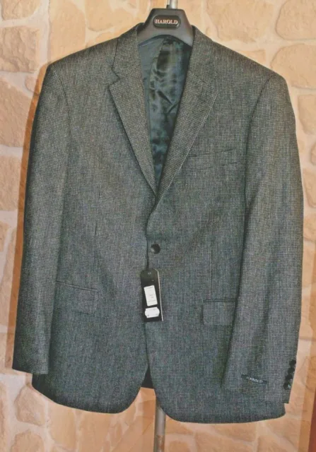 Veste en laine ton gris neuve taille 54 marque HAROLD étiquetée à 209€