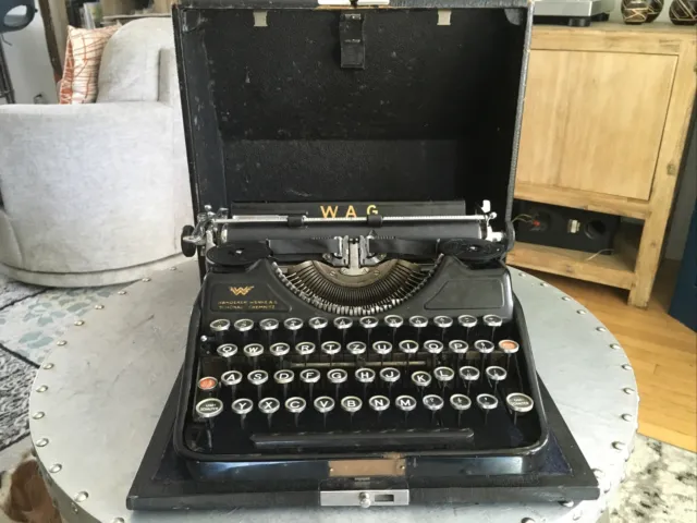 1930 WAG Wanderer Werke A.G Typewriter (Klein-Continental)