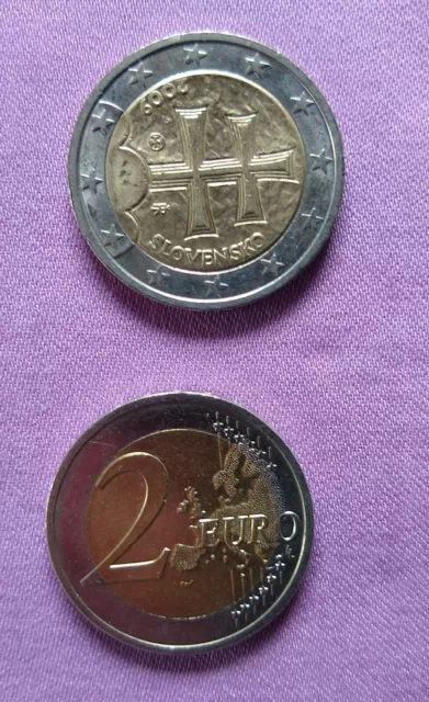 SLOWAKEI   2 Euro   Kursmünze  2009    STGL