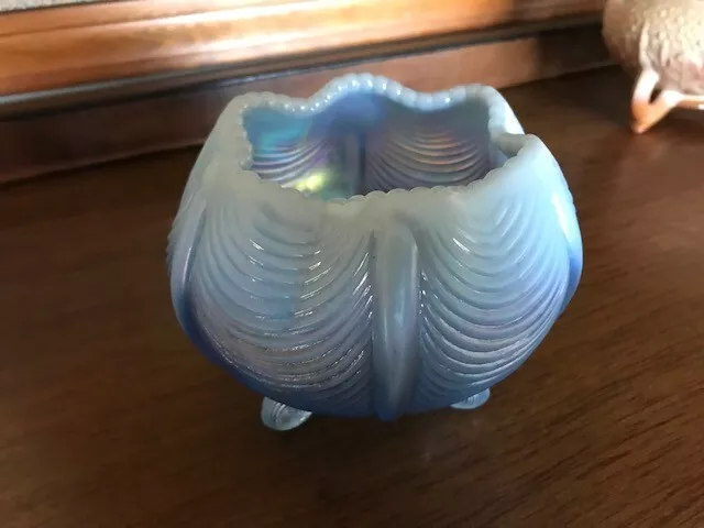 Vintage Fenton Blue Bowl