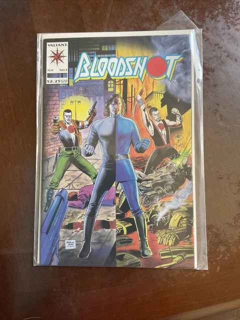 Bloodshot #5 (Vol.1) Eternal Warrior VALIANT COMICS 1993 Kevin VanHook  Great Co