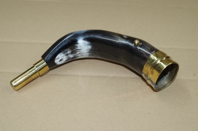 Messing Stethoskop Hörrohr Hearing Pipe  22 cm  Ear Tube Kuhhorn