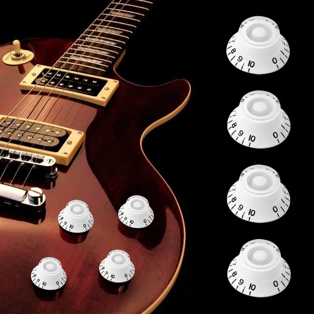 tonalité Interrupteur de réglage de basse Chapeau Forme Bouton For Les Paul LP