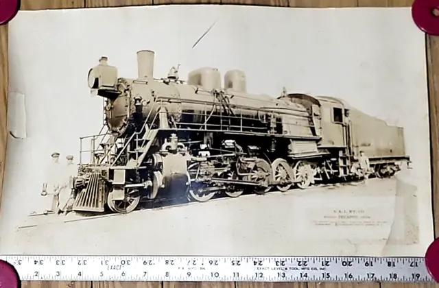 Seaboard Air Line Railway Train RR Railroad Frederick Marchant Hamlet NC Photo