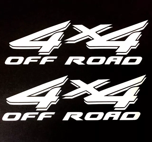 4X4 Off Road Decal Sticker 4Wd Truck Bed Ford F-150 Ranger Super Duty Chevy F150 3