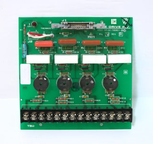 Liebert Emerson 02-790801-00 Rev F Gate Drive Inv Board PLC UPS 0279080100