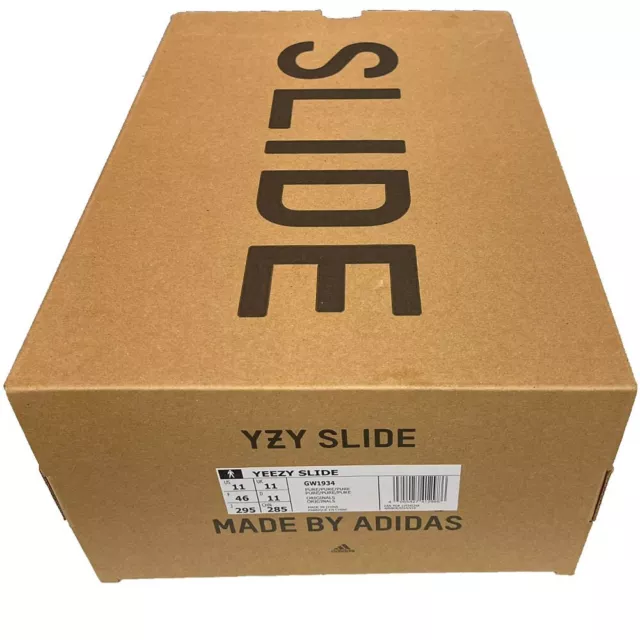 Yeezy box deals size