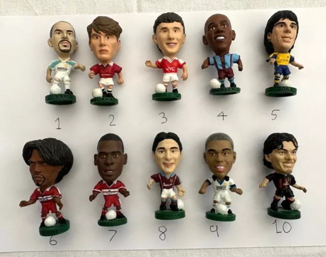 10 x random Corinthian Prostar footballers - Various 1995 - 2000