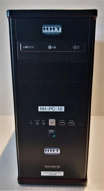 HITACHI DECKSTAR Windows 7 pro PC Tower. Untested