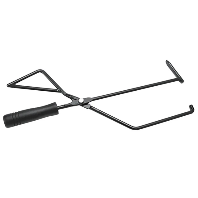 Pinza da campeggio antracite barbecue clip antincendio esterno barbecue pinza camino con manico