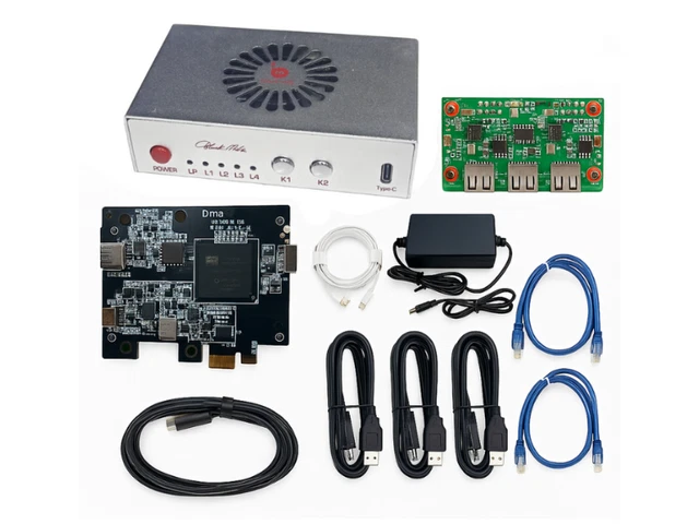 🖥️ DMA HARDWARE Bundle Kit | 75T DMA Card, MAKCU, Mini HDMI