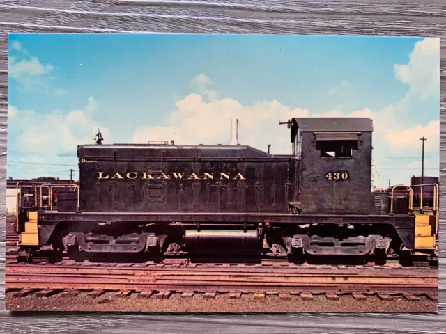 Lackawwana 430 SWI 600 HP Train Post Card K1-1 BB1S27