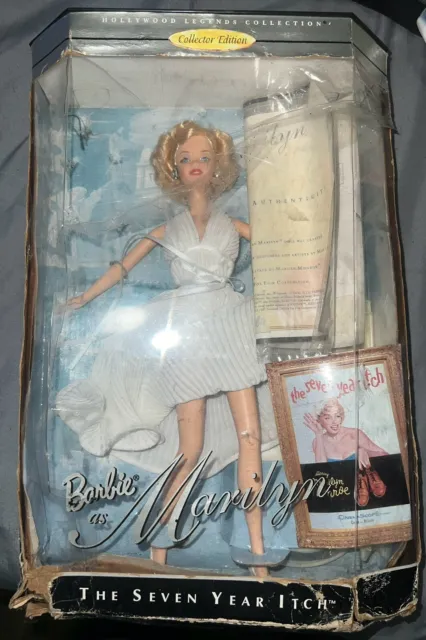 Barbie as Marilyn Monroe 1997 Mattel The Seven Year Itch Collector Edition Doll