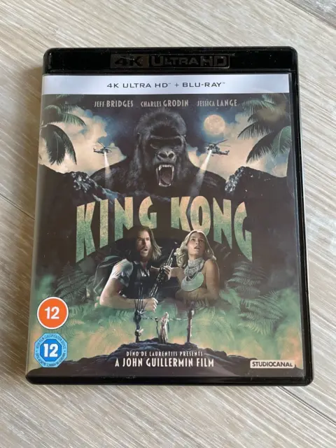 KING KONG     (1976)   -   2 Disc 4K Ultra HD & Blu Ray  -   Jeff Bridges