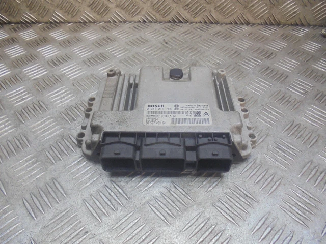 Wo Sitzt Das Steuergerät Beim Peugeot 206 PEUGEOT 206 CITROEN C2 C3 Steuergerät 1.4 HDI 68PS Motorsteuerteil