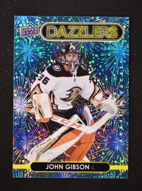 21/22 UD NHL Extended Series Orange Dazzlers Card #DZ-143 Elias