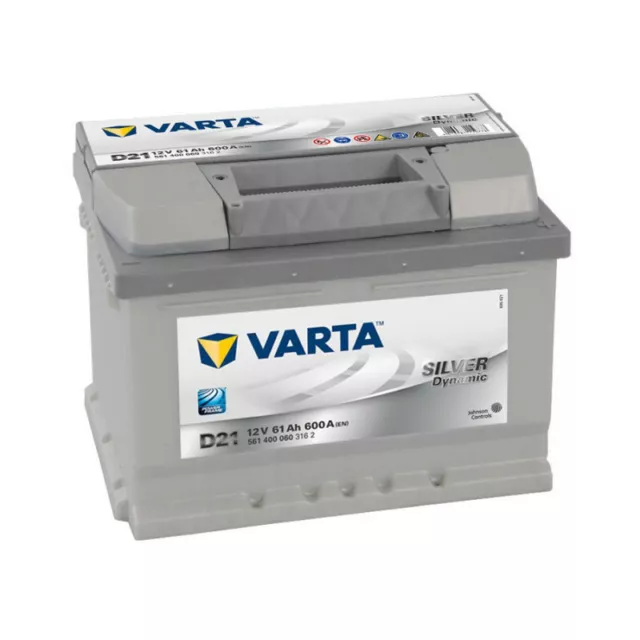 Batterie Varta silver Dynamic D21 12v 61ah 610A 561400060