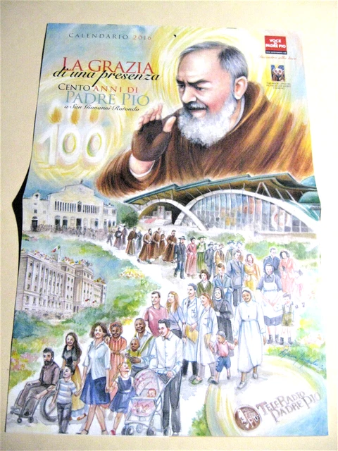 Calendario    Centenario   Padre  Pio    2016