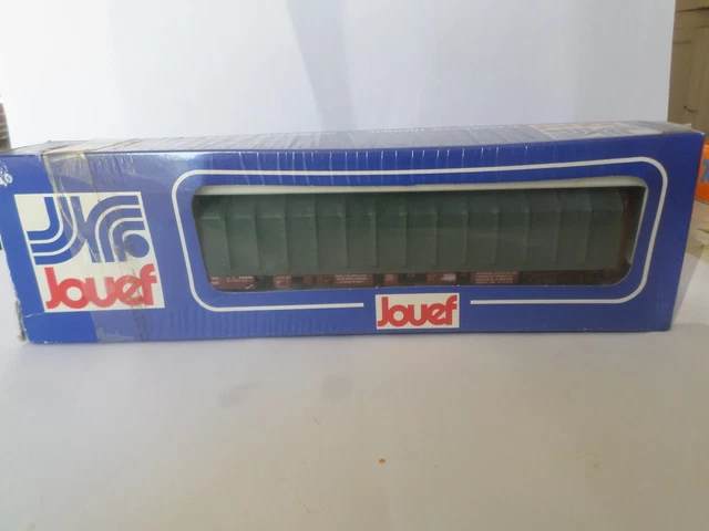 JOUEF wagon bâché long CONTREX 658900 NEUF (n°1ter