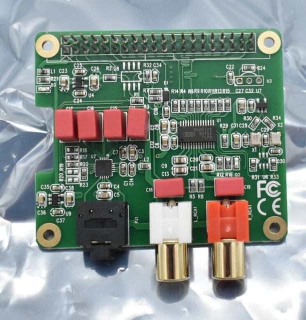 InnoMaker Raspberry Pi HiFi DAC HAT PCM5122 HiFi DAC Audio Card