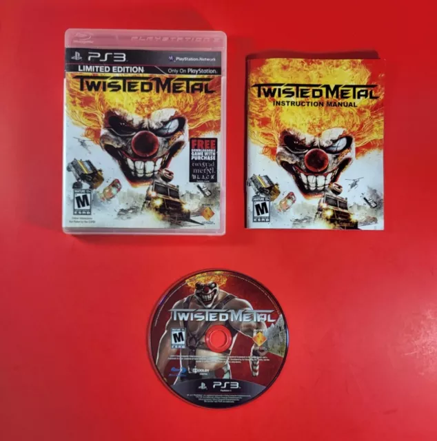 Twisted Metal - Limited Edition - Playstation 3 Game 711719810629