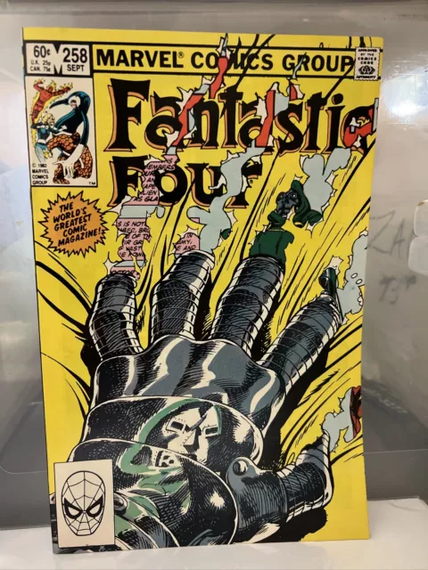 Fantastic Four #258 (Sep 1983, Marvel) NEVER SOLD NM DR. DOOM