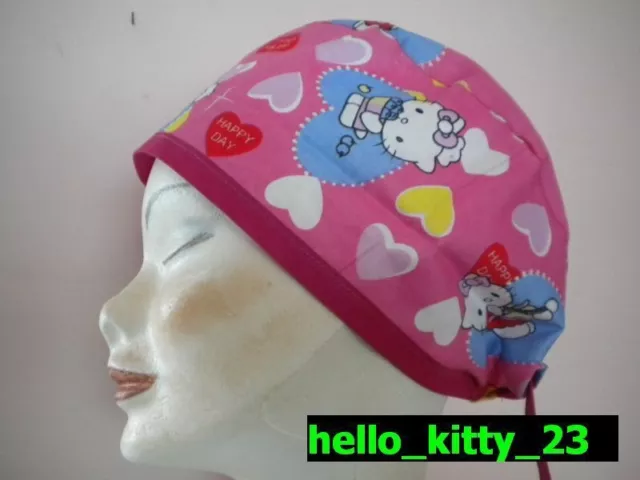 Cuffia chirurgica - Sottocasco - Bandana - Surgical cap - hello_kitty_23