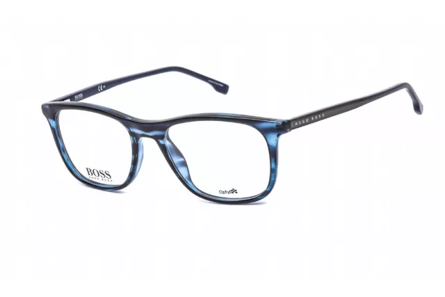 HUGO BOSS BOSS 966 038I Eyeglasses Blue Horn Frame 54mm $58.99 - PicClick