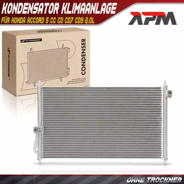 Condensateur Climatisation Compresseur D'Air pour Honda Accord 5 Cc CD CD7 CD9