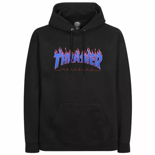 Felpa cheap thrasher blu
