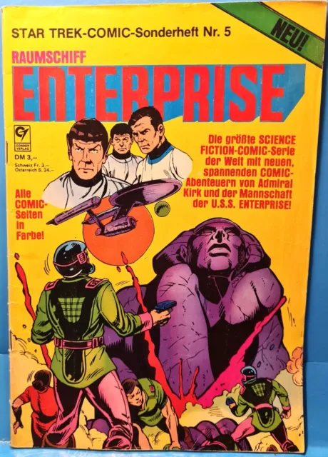 Star Trek-Comic Sonderheft Nr.5 Raumschiff Enterprise sehr gut Condor 1981(1870)