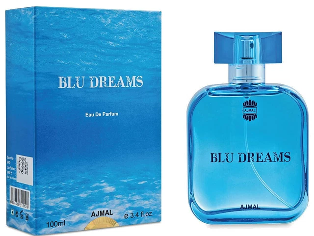 Ajmal Blu Dreams EDP perfume fougere de larga duración para hombre 100 ml