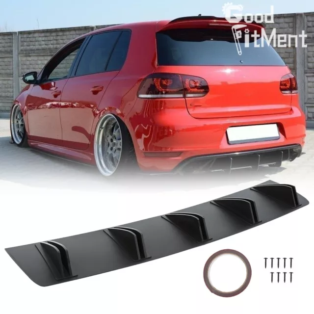 Hecklippe Stoßstange Heck Spoiler Splitter Diffusor Für VW Golf MK5 MK6 MK7