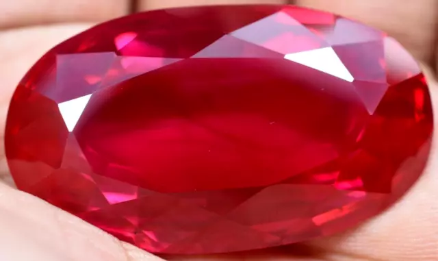 Natural 135.90 Ct Mogok Pink Huge Ruby  Sparkling GGL Certified Treated Gemstone