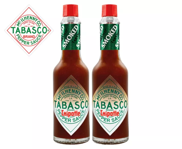 TABASCO Scorpion Sauce + Habanero Sauce (2 x 60ml) Les 2