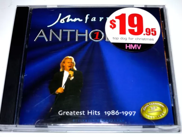 cd-album, John Farnham - Anthology 1, Greatest Hits 1986-1997