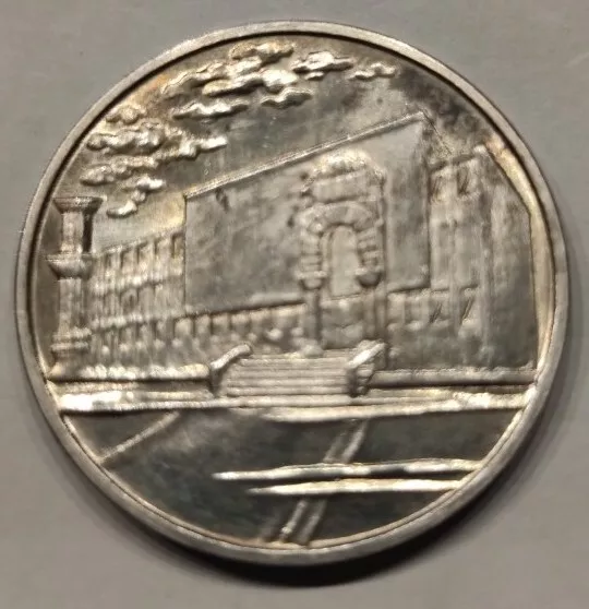 Silber Medaille 1671- 1971 300 Jahre Jüdische Gemeinde Berlin Judaica Synagoge