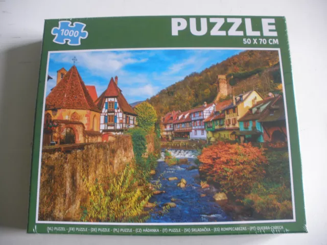 puzzle neuf sous blister,  1000 pieces, "Paris"