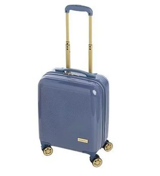 Samantha Brown Mini 16" Hardside Spinner Luggage-Bravo Blue-NWT