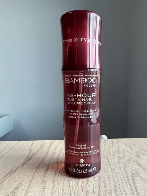 Alterna Bamboo Women's 48 Hour Sustainable Volume Spray - 4.2 fl oz