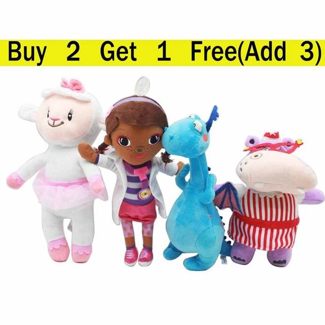 UK DOC MCSTUFFINS Hallie Plush Toy Soft Stuffed Animal Doll Xmas Gift