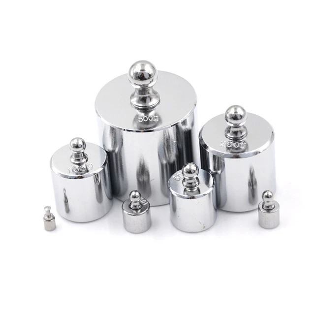 1g 5g 10g 50g 100g 200g 500g peso di calibrazione argento per scala di peso√ wi