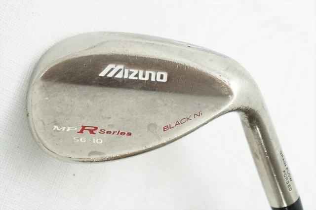 Mizuno Mp R-12 Black Nickel 56-10 Sand Wedge Wedge Flex Steel 0710340 Right Hand