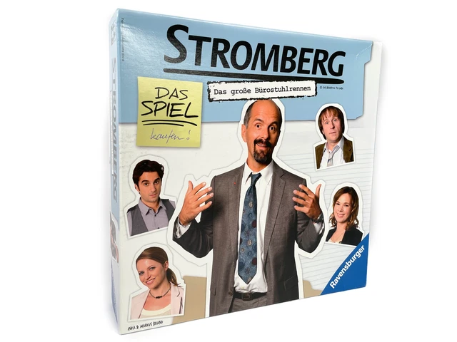 Stromberg - Bürostuhlrennen - Brettspiel von Ravensburger - GEPRÜFT & KOMPLETT